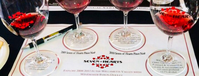 Seven of Hearts Wine is one of Oregon Fave Places to Eat.