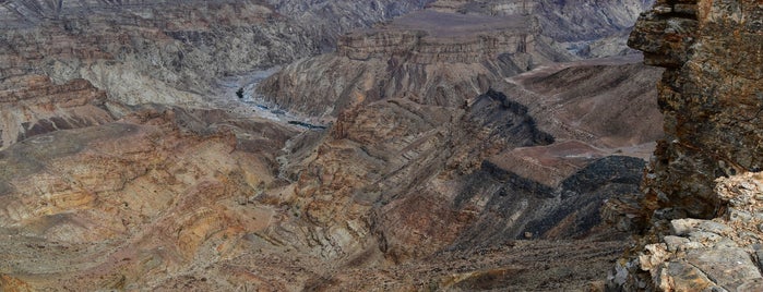 Fish River Canyon is one of Lieux qui ont plu à Els.