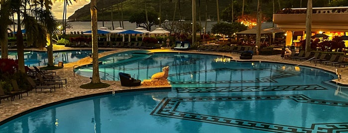 Marriott Kauai Beach Club Hot Tub is one of HOME.