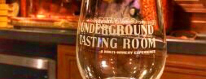 The Underground Tasting Room is one of Lieux qui ont plu à Ross.