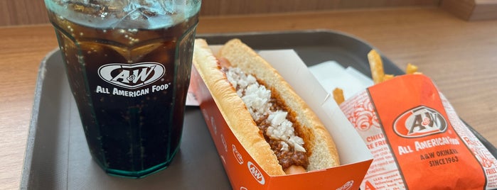A&W is one of 気になる飯屋・1つ目.