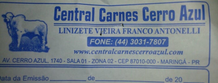 Central Carnes is one of Lieux qui ont plu à Luiz.