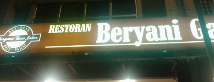 Restoran Beryani Gam Johor is one of KL Must Eat.
