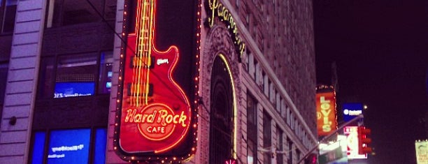 Hard Rock Cafe is one of New York.