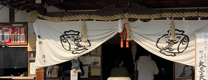 松ヶ崎大黒天 (松崎山妙円寺) is one of 何かのアニメの聖地.