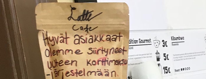 Latte Cafe is one of Small cafés / Pikkukahvilat Turku.