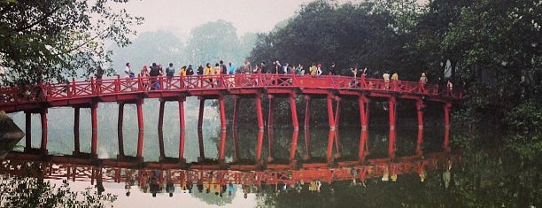 The Huc Bridge is one of About Hà Nội.