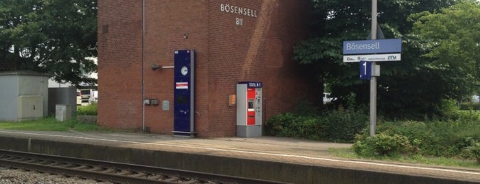 Bahnhof Bösensell is one of Bf's in Ostwestfahlen / Osnabrücker u. Münsterland.