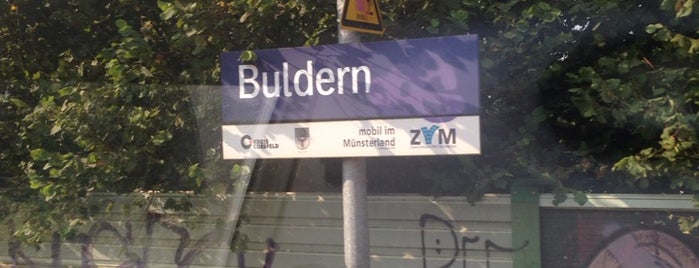 Bahnhof Buldern is one of Bf's in Ostwestfahlen / Osnabrücker u. Münsterland.