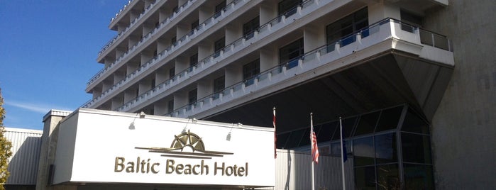 Baltic Beach Hotel is one of Tempat yang Disimpan ᴡ.