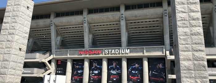 Nissan Stadium is one of スタジアム.