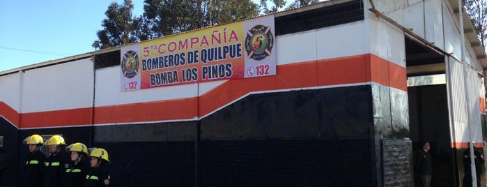 5ª Compañía de Bomberos "Bomba Los Pinos" is one of Cuerpo de Bomberos de Quilpué.