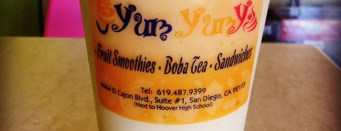 Yum Yum Yo Frozen Yogurt/Sandwiches/Boba is one of San Diego Coffee & Tea places.
