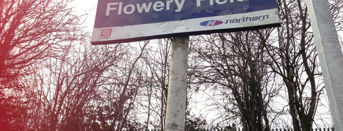 Flowery Field Railway Station (FLF) is one of UK Train Stations.