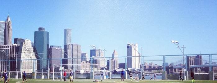 Pier 5 Soccer Fields is one of The 15 Best Places for Soccer Fields in Brooklyn.