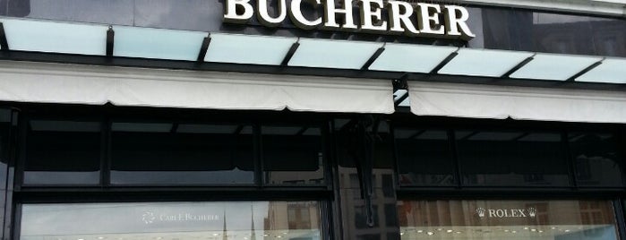 Bucherer is one of Lieux qui ont plu à Igor.