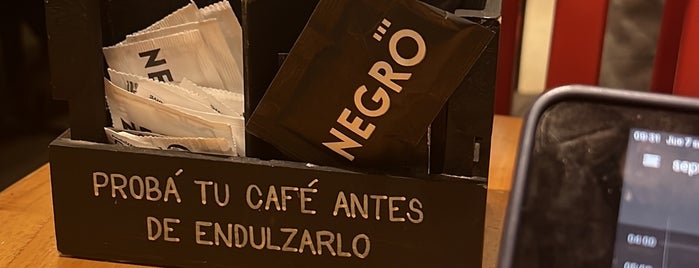 NEGRO. Cueva de café is one of Lo que hacer en Buenos Aires.