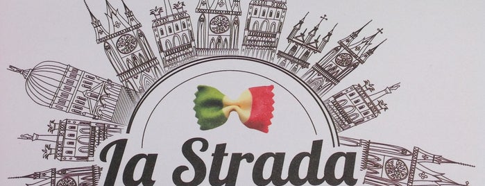 La Strada is one of i want 2 eat.