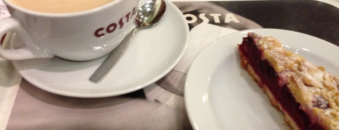Costa Coffee is one of Kde můžete platit bezkontaktně.