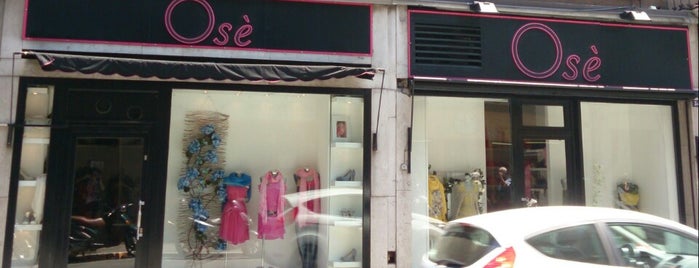 Osé is one of shopping a Trieste.