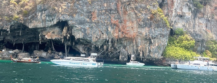 Viking Cave is one of Phi Phi Islands.