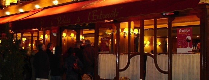 Le Relais de l'Entrecôte is one of Paris.