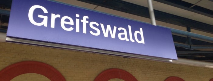 Bahnhof Greifswald is one of Bahnhöfe Deutschland.