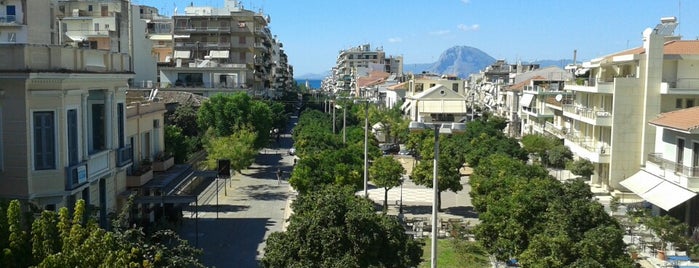 Πεζόδρομος Τριών Ναυάρχων is one of Patras worth-seeing and visiting.
