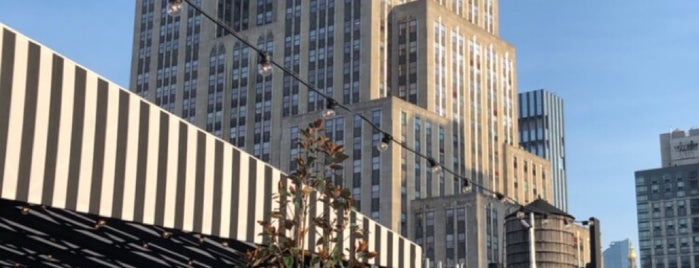 The Lookup Rooftop is one of nyc outdoor eats & drinks.