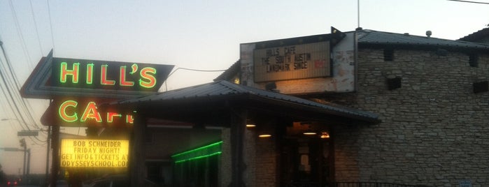 Hill's Cafe is one of Austin.