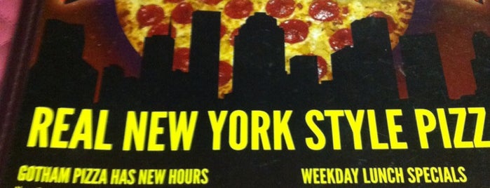 Gotham Pizza is one of Orte, die Terrence gefallen.