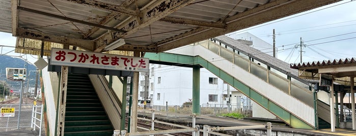 佐敷駅 is one of 2018/7/3-7九州.