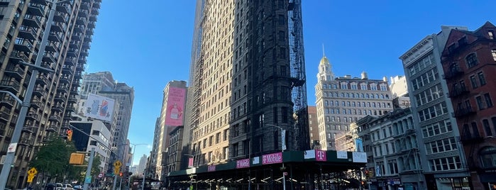 Flatiron Building is one of NY.