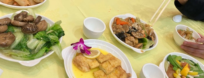 Po Lin Monastery Restaurant is one of The 15 Best Places for Vegetarian Food in Hong Kong.