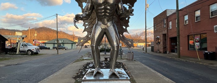 Mothman Statue is one of Haunted and Weird Travel.