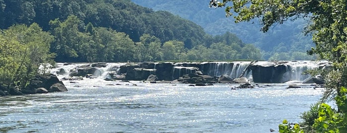 Sandstone Falls is one of West Virginia.