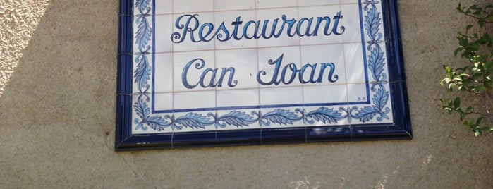 Can Joan d'Adri is one of restaurants.