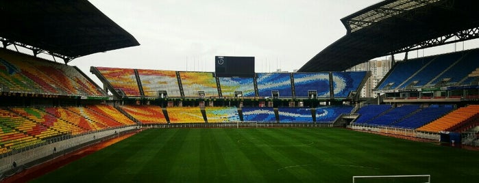 Suwon Worldcup Stadium is one of Sports Venues : Visited.
