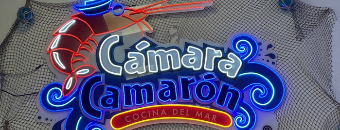 Cámara Camarón is one of Comida.