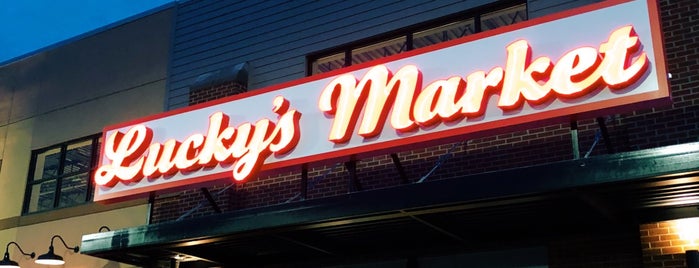 Lucky’s Market is one of Ashley : понравившиеся места.