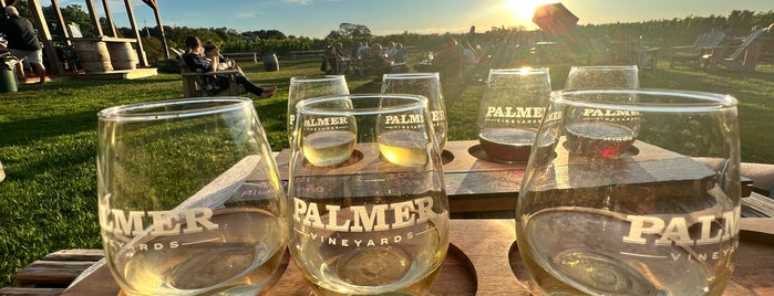 Palmer Vineyards is one of North Fork Wine Trail.