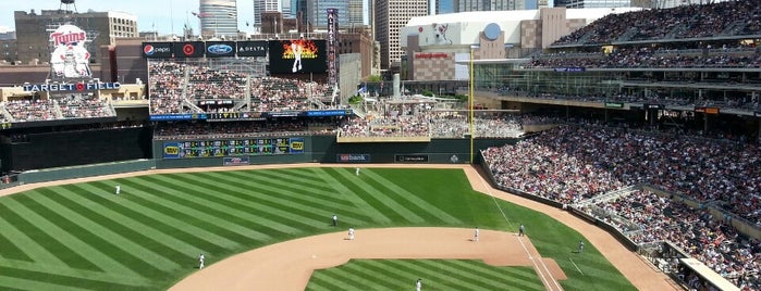 Target Field is one of Minneapolis-St. Paul.