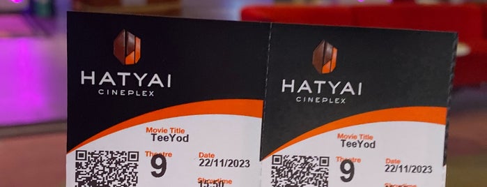 Hatyai Cineplex is one of Hat Yai.