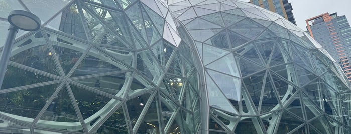 Amazon - The Spheres is one of Seattle things to do.