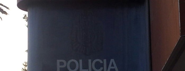 Comisaría Policia Nacional is one of Tempat yang Disukai Sergio.