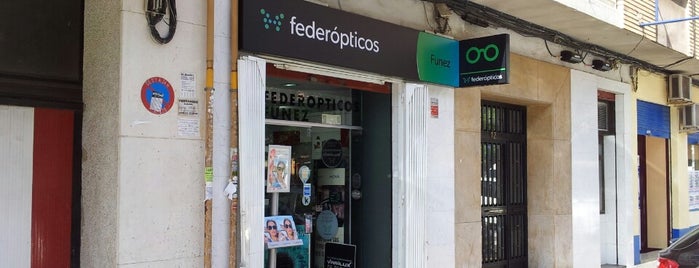 Óptica FEDEROPTICOS is one of Tempat yang Disukai Sergio.