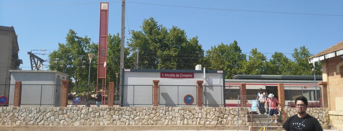 Estació de L'Alcúdia de Crespins is one of สถานที่ที่ Sergio ถูกใจ.