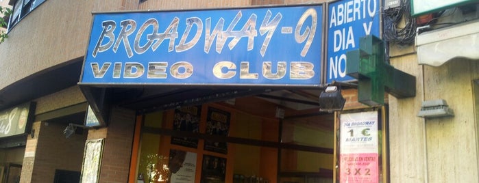 Video Club Broadway 9 is one of Tempat yang Disukai Sergio.