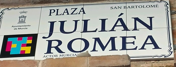 Plaza de Julián Romea is one of Murcia & Alicante.
