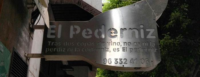 El Pederniz is one of sitios para cenar.